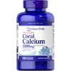 3 Pack - Puritan's Pride Triple Strength Coral Calcium 1500 mg-120 Capsules