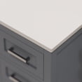 thumbnail image 4 of Ayna Decors Rooh 48 Inch Charcoal Grey Vanity Cabinet without Sink in Brushed Nickel Hardware, 4 of 11