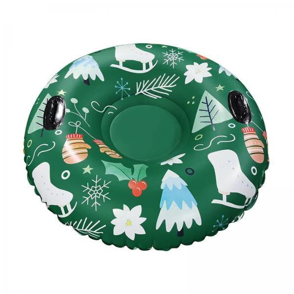 2x 47 '' inflable neumática de nieve nieve forma forma forma con / para de esquí Cola Tubo de nieve inflable de PVC