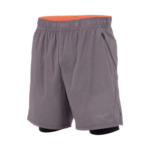 Mizuno Men's Alpha Eco 7" 2-n-1 Short