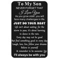 thumbnail image 1 of Tarjeta tipo cartera Duskspark «I Love You More» para él, marido y hombre, 1 of 6