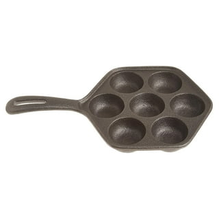 Cast Iron Stuffed Nonstick Stuffedpancake Pan,Munk/Aebleskiver,House Cast  Iron Griddle For Various Spherical Food - AliExpress