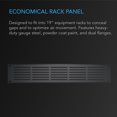thumbnail image 4 of AC Infinity Rack Panel Accessory Vented 2U Space for 19" Rackmount, Heavy-Duty 3mm Gauge Steel, Black, 4 of 5