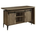 thumbnail image 6 of ACME Zakwani Writing Desk in Rustic Oak and Black, 6 of 11