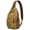 Vintage, variant on Lightweight Watermelon Print Sling Backpack with Aesthetic Tropical Fruit Pattern, Durable Crossbody Bag for Beach and Summer Party Use, Multi-Functional Storage for Watermelon Lovers