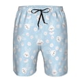 thumbnail image 3 of Goofa Cute Bunny Printed Mens Swim Trunks Summer Quick Dry Short Beach Swimwear Bathing Suits-X-Large, 3 of 9
