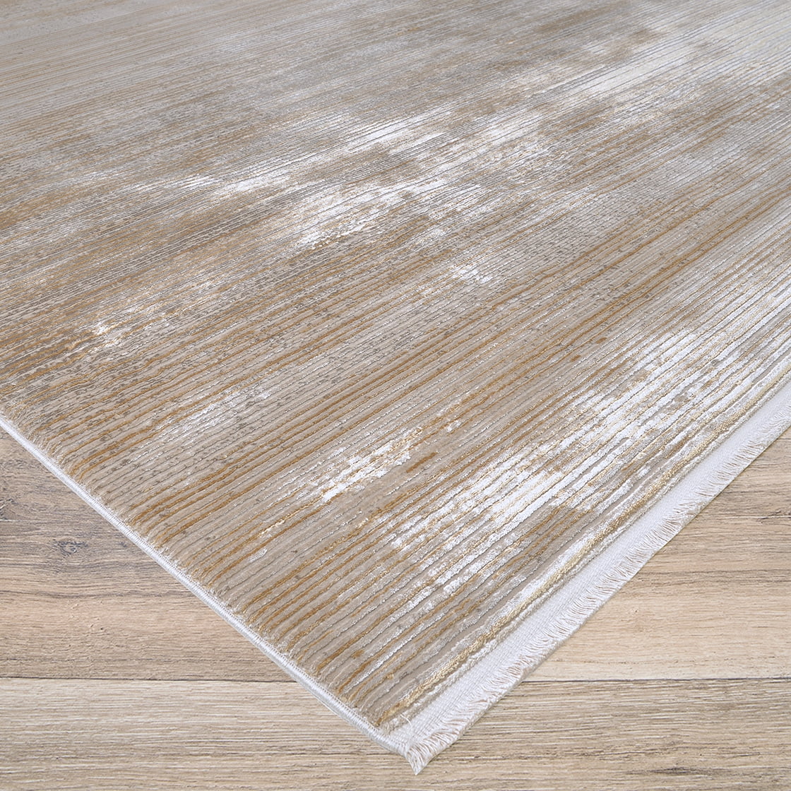 Couristan Siena Grandeur 2'7" x 7'2" Gold Runner Rug