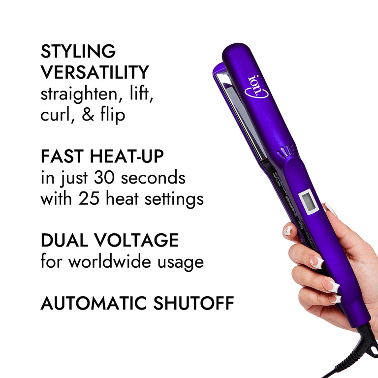 Ion Titanium Gator Flat Iron