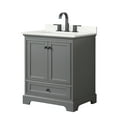 thumbnail image 3 of Wyndham Collection Wcs202030s-Qtz-Us3mxx Deborah 30" Free Standing Single Basin Vanity Set, 3 of 6