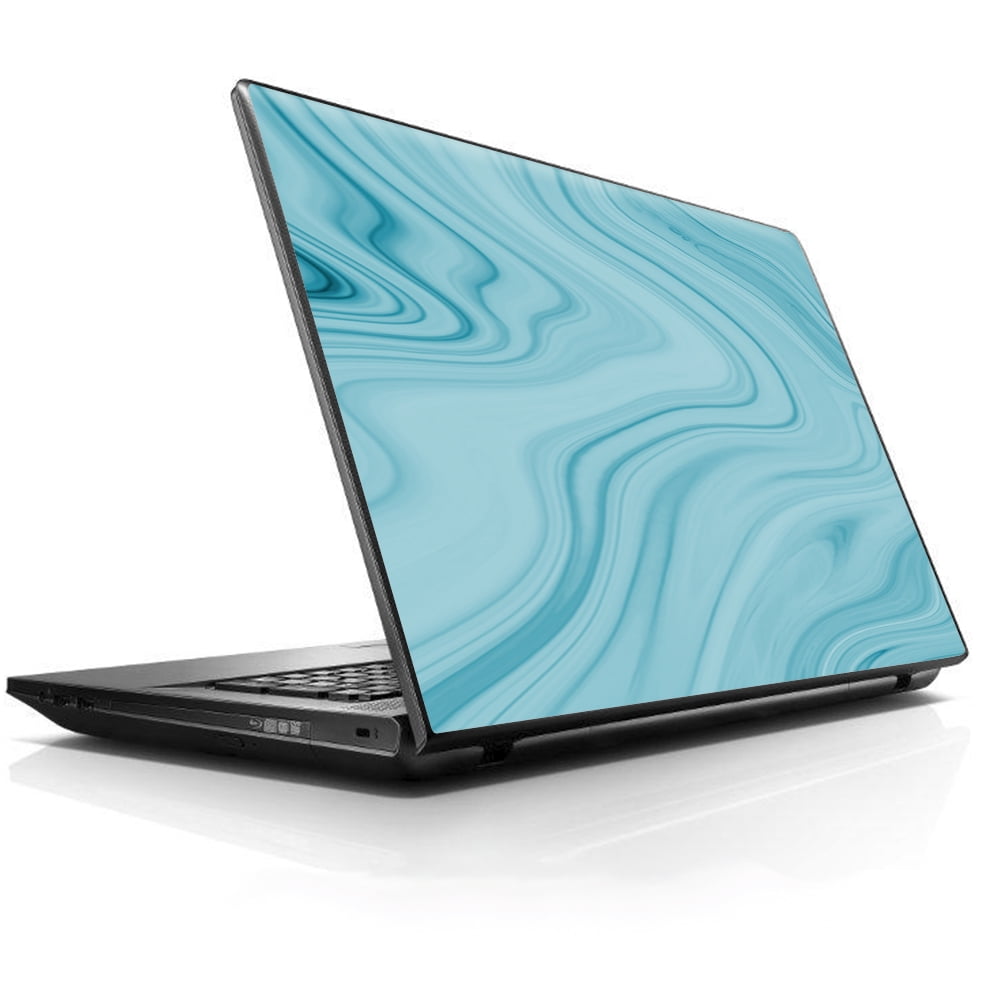 Laptop Notebook Universal Skin Decal Fits 13.3" to 15.6" / Teal Blue