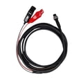 thumbnail image 1 of Cable de alimentación para carrete de pesca eléctrico, conector doble, multifunción, resistente, línea de conexión de batería para Miya 800 1000 800MJ, 1 of 8
