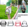 thumbnail image 4 of Transparent Crossbody Bag Single Handbag For Women' K7W5, 4 of 9