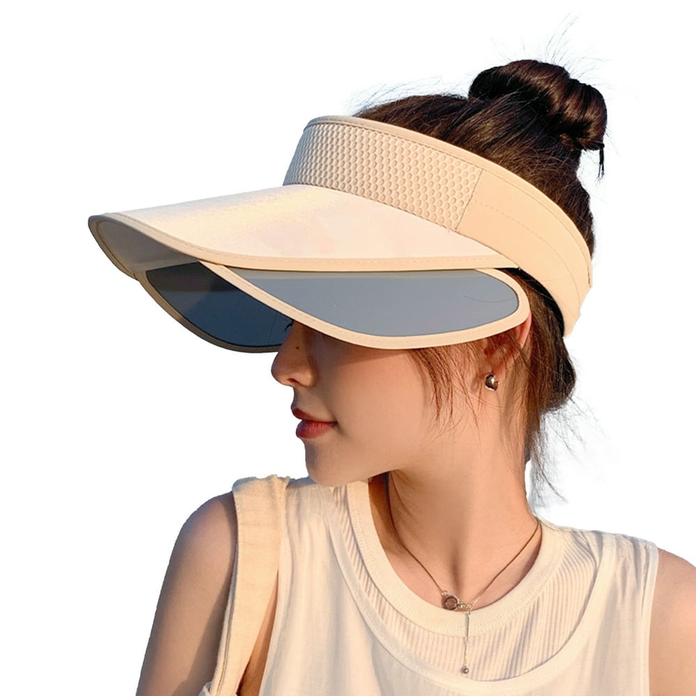 Chapeau De Soleil Femme Réglable – Anti-UV, Léger, Respirant (Multicolore)