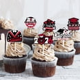 thumbnail image 6 of Homelyt Graduation Cupcake Toppers 2026 12 Pack Gold Glitter Congrats Grad Cap Picks for Graduation Decorations Set, 6 of 6
