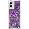 Compatible with Motorola Moto G Power 5G 2025 Case Glitter Liquid Clear