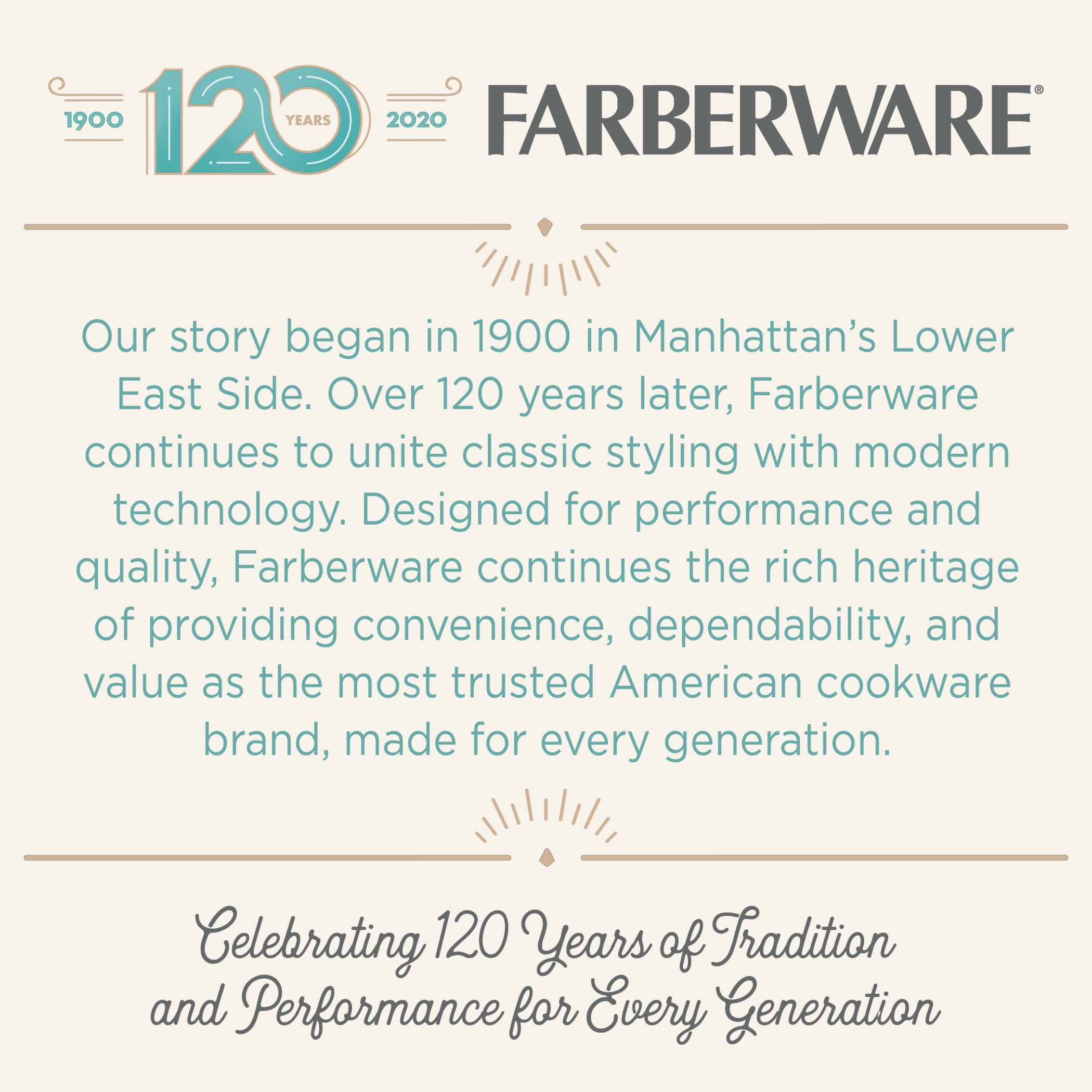 Farberware Classic Stainless 12 Cup Steel Yosemite Stovetop Coffee Percolator, Stainless Steel