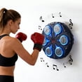 thumbnail image 2 of Music Boxing Machine, Smart Boxing Machine for Adults with Boxing Gloves, 9 Modes & 9 Speeds Wall Mounted Music Punching Machine for Home Gym Office Workout (Black), 2 of 11