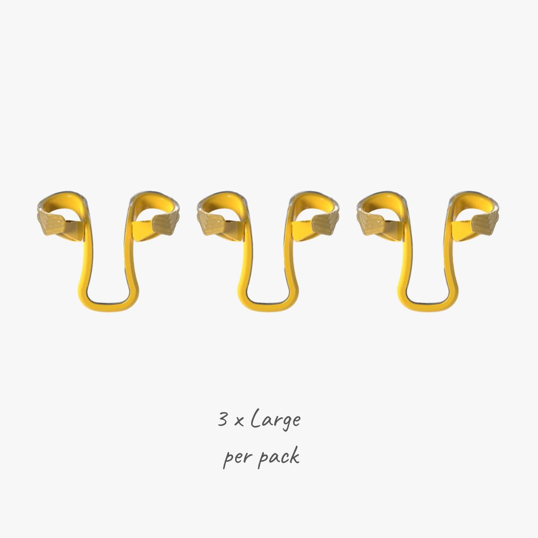 Turbine Breathing Nasal Dilator | Large 3 pack | Improve Airflow & Reduce Congestion | Nasal Strip Alternative | Comfortable Breathing Aid for Sports & Workout Performance