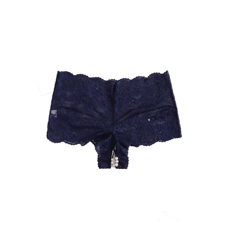 

Floral Print Thongs & V-Strings Navy Blue Plus Size Sexy Lingerie (Women s)