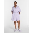 thumbnail image 2 of Athletic Works Women's and Women's Plus Bermuda Shorts, 7'' Inseam, Sizes XS-4X, 2 of 6