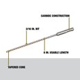 thumbnail image 2 of Broca DeWalt DW5404 Rock Carbide SDS Plus, 3/16 x 165 mm, 2 of 8