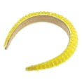 thumbnail image 6 of Unique Bargains Crystal Headband Rhinestone Hairband for Women 1.2 Inch Wide 1 Pcs Yellow, 6 of 7