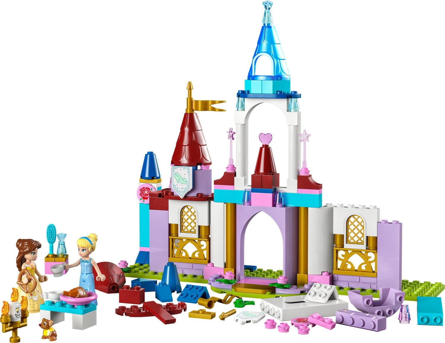 LEGO Disney Princess Les châteaux créatifs Disney Princess 43219 Ensemble de construction (140 pièces)