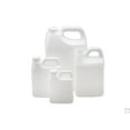 thumbnail image 1 of 128 oz White HDPE F-Style Jug with 38-400 Polypropylene Sturdee Seal PE Foam Lined Cap - Pack of 6, 1 of 1