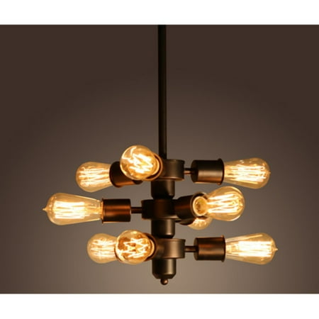 Mariam 9-light Adjustable Bulb Socket Edison Chandelier Including ... Mariam 9-light Adjustable Bulb Socket Edison Chandelier Including ...