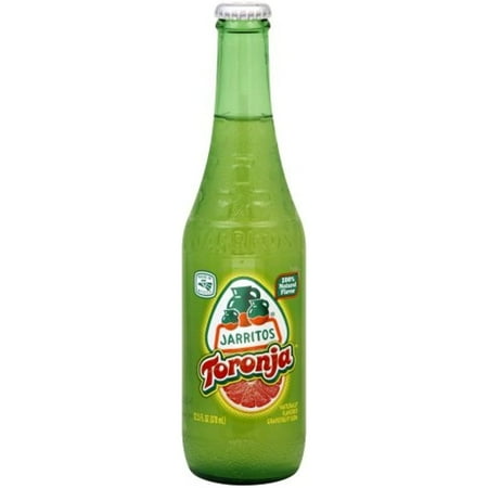 Jarritos Mexican Soda, 12.5 Oz Glass Bottle (Pack Of 4) (Grapefruit (Toronja))