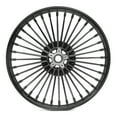 thumbnail image 2 of 19x2.5 16x3.5 Fat Spoke Wheels Rims for Harley Sportster Iron 883 XL883N Iron 1200 XL1200NS 2010-2022 2011 2012 2013 2014 2015 2016 2017 2018 2019 2020 2021 Powder-coated Black, 2 of 4