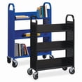 thumbnail image 6 of Lorell Single-sided Steel Book Cart, 6 of 6