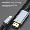 thumbnail image 4 of Cable de 1M/2M tipo C a DP1.4 compatible con HDR dinámico para MacBook Air/Pro Samsung Dell, 4 of 9