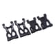 thumbnail image 3 of Brazos de Suspensión RC ANGGREK oscilantes de Plástico Negro Ligero 4 Piezas Para reparación, 3 of 8