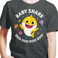 thumbnail image 3 of Baby Shark Doo Doo Doo Doo - Toddler And Youth Short Sleeve Graphic T-Shirt, 3 of 6