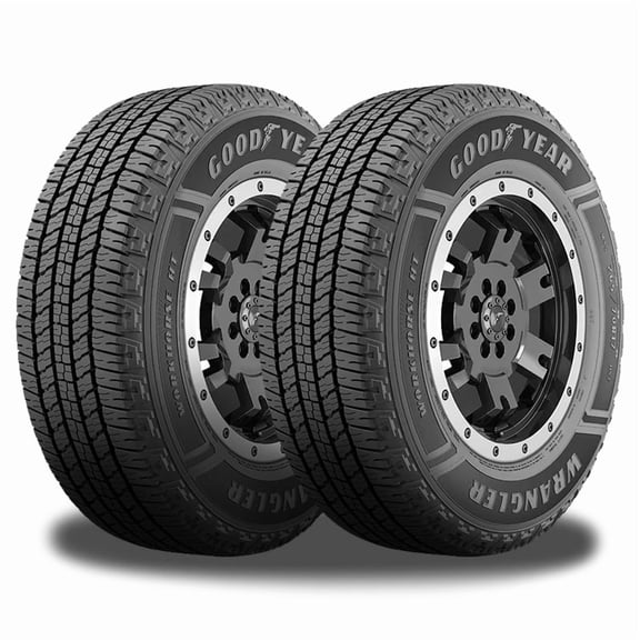 2 Goodyear Wrangler Workhorse HT 285/45R22 114H All Season 60K MILEAGE Warranty 116074632 / 285/45/22 / 2854522