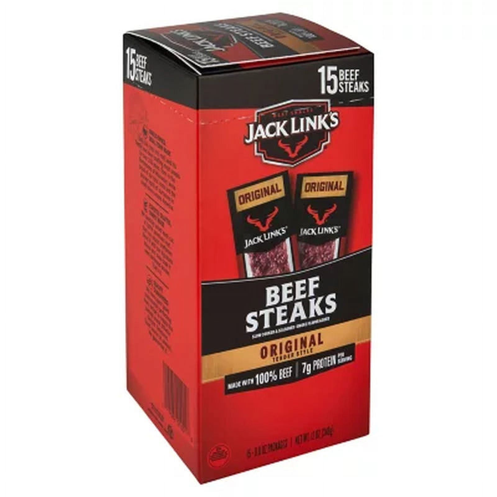 Jack Link&rsquo;S Original Tender Style Beef Steak 15 Ct.