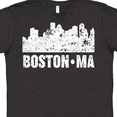 thumbnail image 4 of Inktastic Boston Massachusetts City Skyline with Grunge T-Shirt, 4 of 5