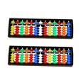thumbnail image 2 of 2 piezas de juguetes de ábaco de plástico coloridos, herramienta de enseñanza de matemáticas para niños para el aula en casa, 2 of 5