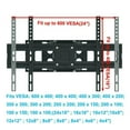 thumbnail image 6 of Full Motion TV Wall Mount Tilt Swivel For 32 36 37 40 42 47 50 55 60 65 70" VESA, 6 of 8
