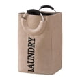 thumbnail image 1 of Cesto para la colada Gloria bolsa de lavandería portátil gran capacidad beige, 1 of 9