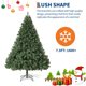 thumbnail image 2 of Towallmark Árbol de Navidad Artificial Ultragrueso de 7,5 Pies con Soporte Plegable y 1450 Puntas de Ramas, Color Verde, 2 of 8