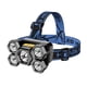 thumbnail image 1 of Faros delanteros impermeables de 5 luces LED para montar correr acampar Hugtrwg Para estrenar, 1 of 5