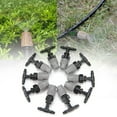thumbnail image 1 of Garden Sprinklers,10Pcs Micro Drip Irrigation Irrigation Sprinkler Hose Sprinkler Smart Functionality, 1 of 9