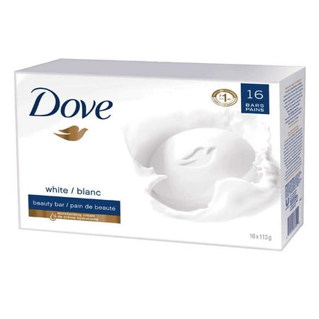 Dove Moisturizing Cream Soap Bar, 113 g, 16-pack | Walmart Canada