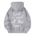 thumbnail image 4 of XIAOCHA Sport Hoodies for Women Loose Letter Print Hooded Soft Cozy Trendy Casual Everyday Streetwear Hoodie, 4 of 4