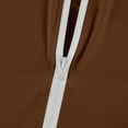 thumbnail image 6 of Stichou Womens Oversized Lightweight Zip Up Jackets Athletic Sun Shirts Workout Spring Summer Tops Thumb Holes Fitted Gym Clothes with Pocket Brown L, 6 of 6
