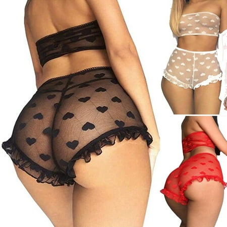 

Ladies Sexy Fashion Interesting Tight Lace Hollow Tie Sexy Two Piece Set White