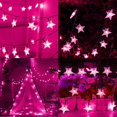 thumbnail image 5 of LINLIN Solar Star String Lights Outdoor, Waterproof LED Twinkle Starry Fairy Lights 8 Modes Solar Star Lights for Ambiance Garden Lawn Patio Backyard Wedding Party Christmas Decoration, 5 of 9