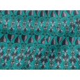 thumbnail image 4 of oneOone Viscose Jersey Fabric Leaves & Floral Block Print Fabric BTY 60 Inch Wide, 4 of 4